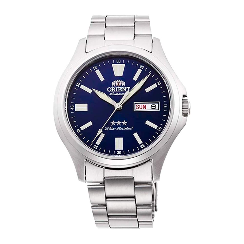 Reloj Orient Automatic RA-AB0F09L19A Tristar Plateado 40mm Dando