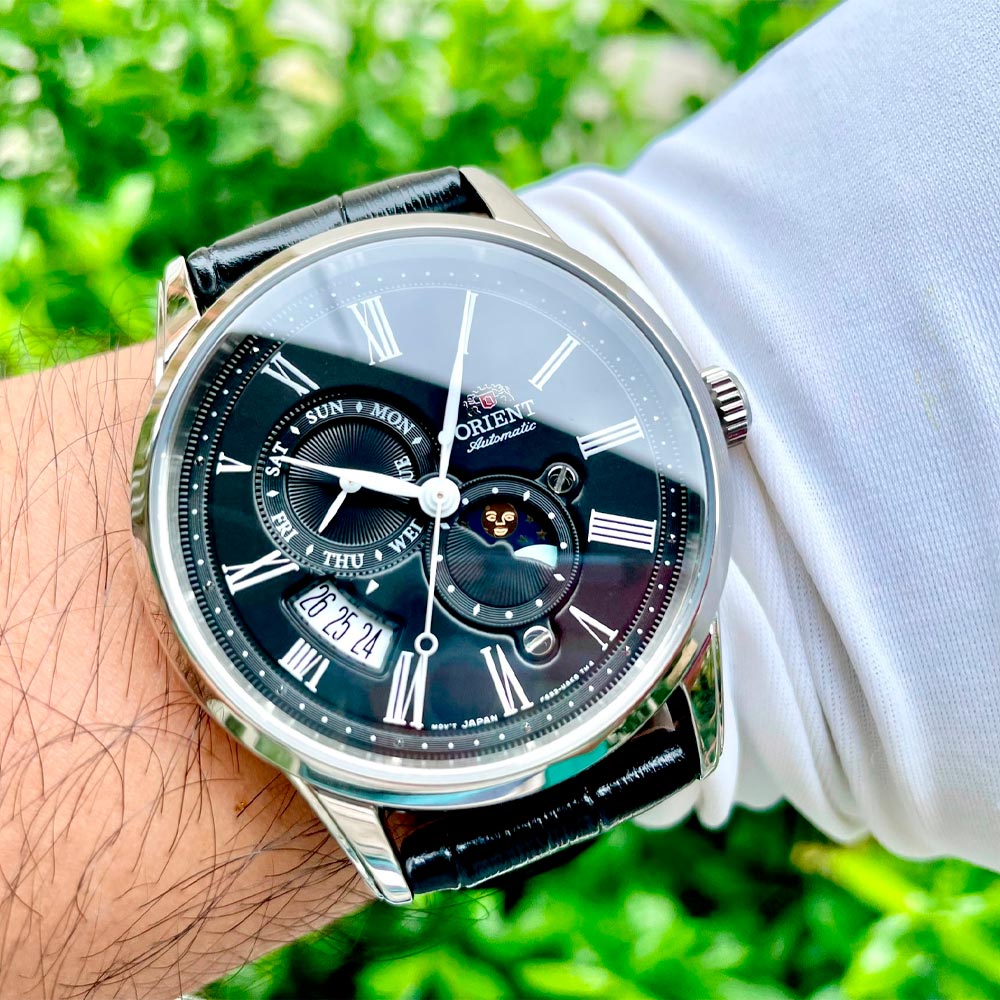 Reloj Orient Automatic RA-AK0010B10B Sun & Moon - Dando la Hora