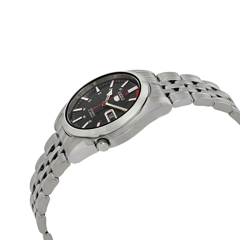 Reloj Seiko 5 Análogo Automático SNK375K1 Metálico 37mm Dando la Hora