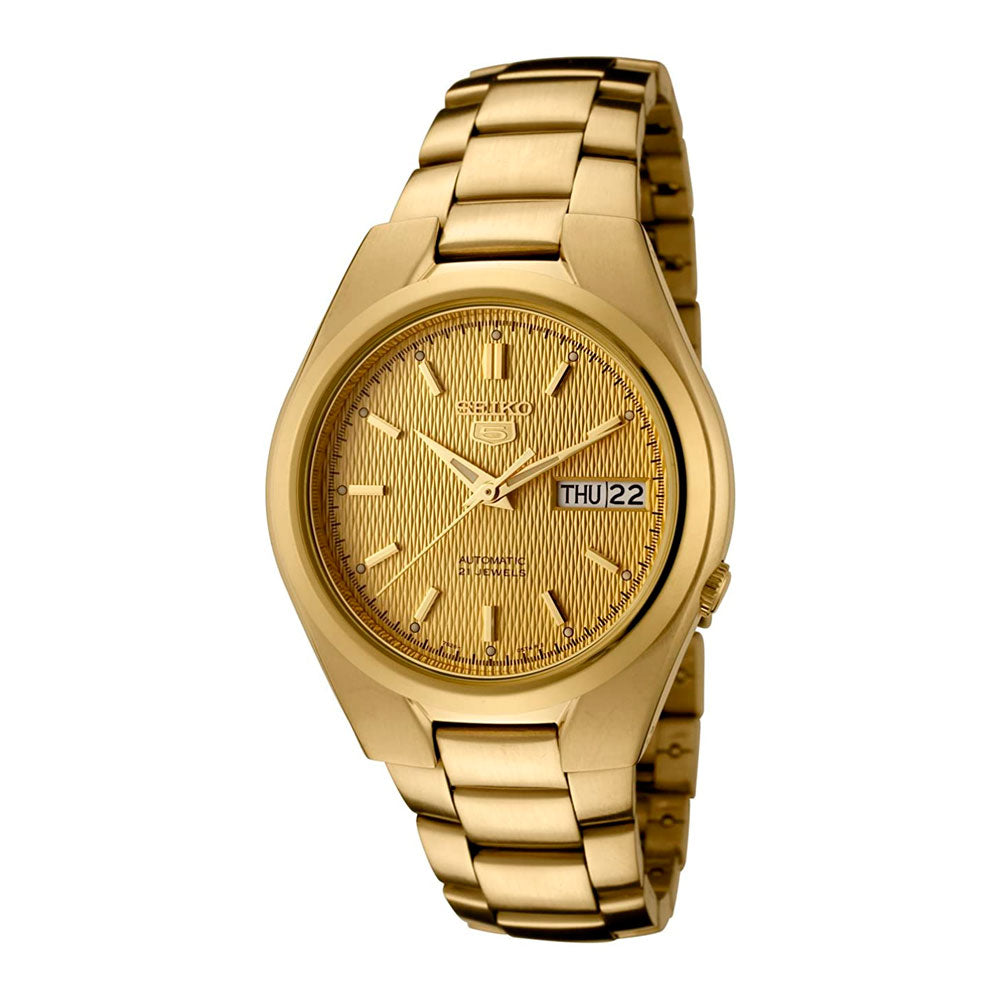 Gold Seiko Automatico Dorado Reloj Seiko Análogo Automático