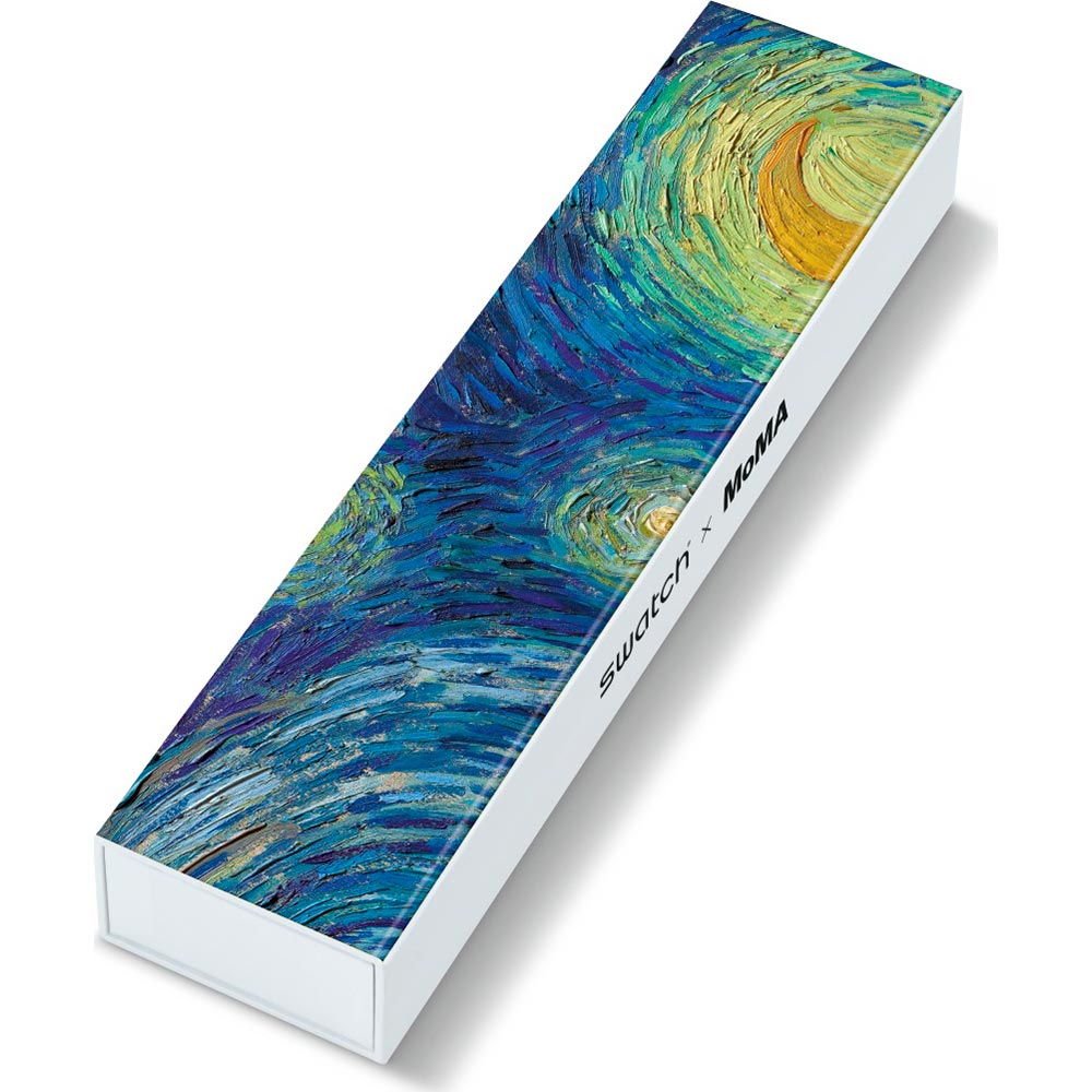 Reloj Swatch MOMA SUOZ335 THE STARRY NIGHT BY VINCENT VAN GOGH