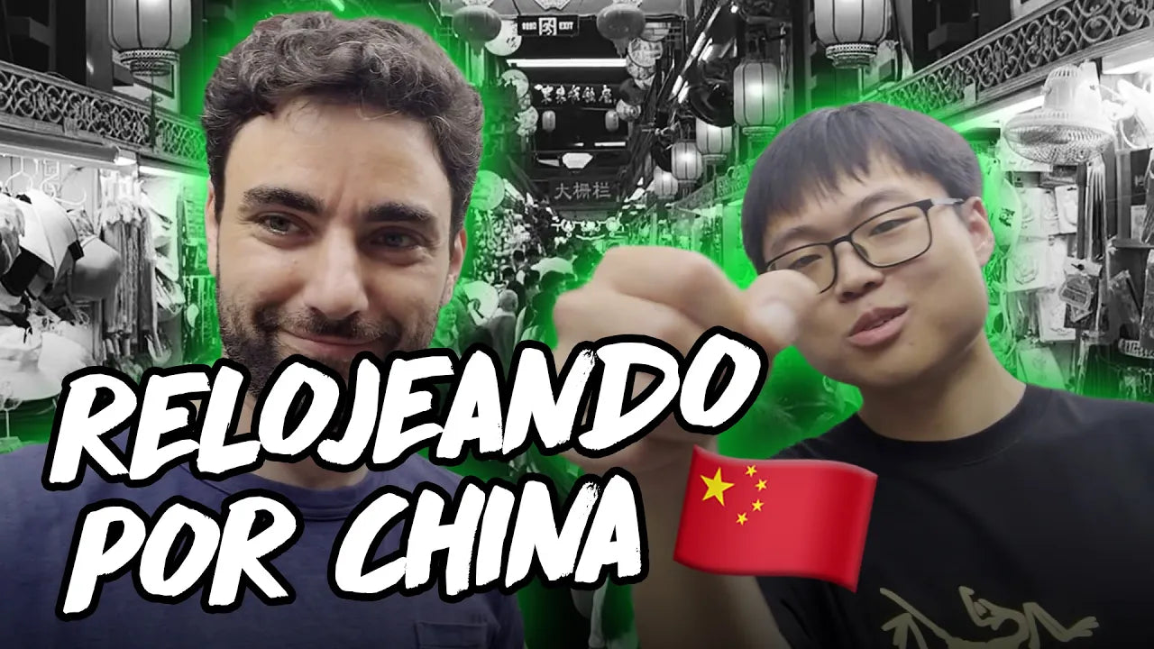 ¡Así es una feria libre de relojes en China! 🇨🇳 ¿Será barato?
