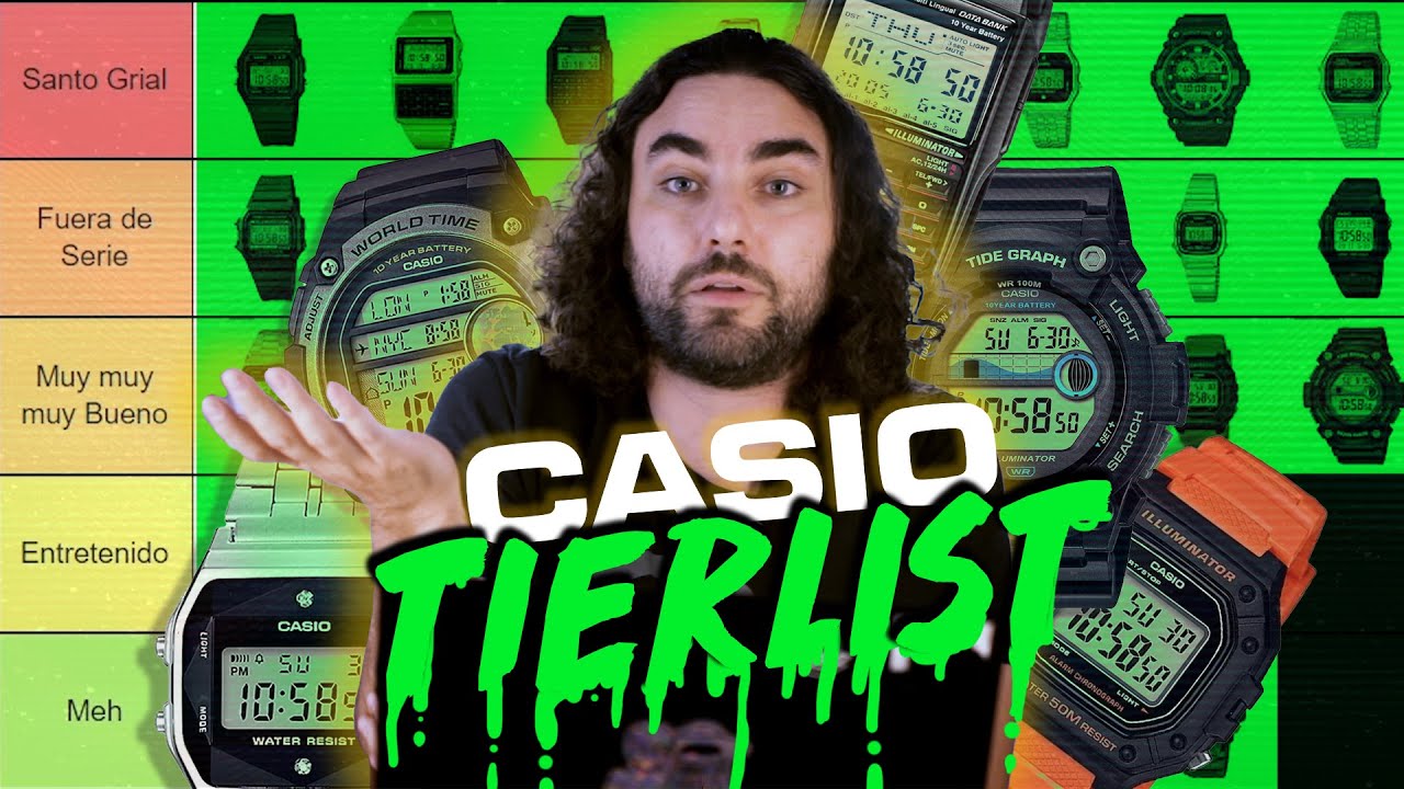 Top 40 Relojes Casio Digitales | TIERLIST DEFINITIVO