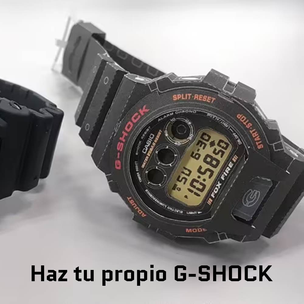 ¿Cómo hacer un G-Shock de papel?