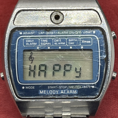 Relojes vintages Casio Melody Alarm