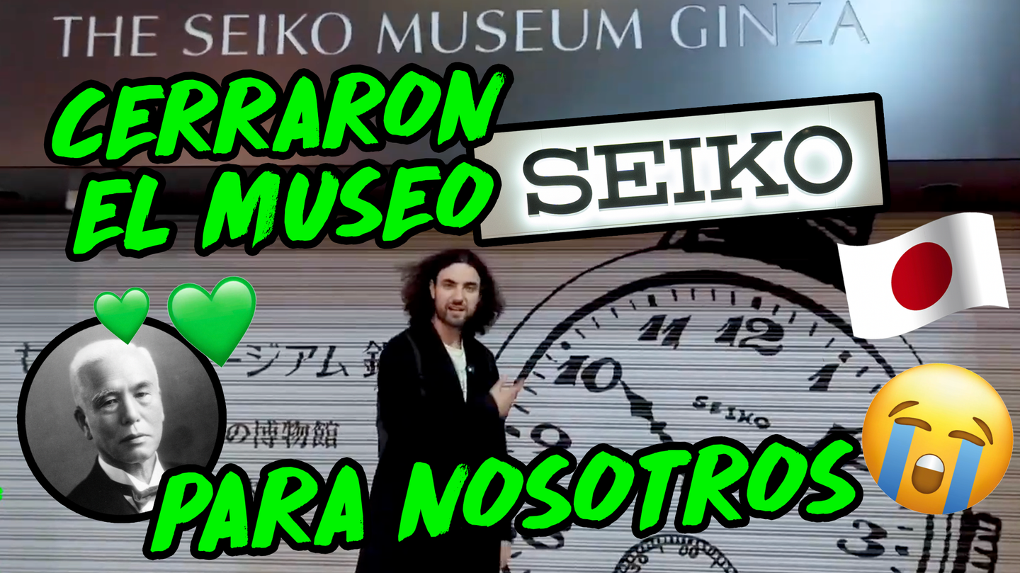 Visité el museo Seiko en Japón | ¡LO CERRARON para nosotros! 🇯🇵