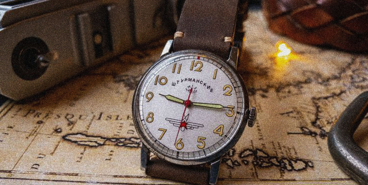 Relojes Sturmanskie fabricados en Rusia