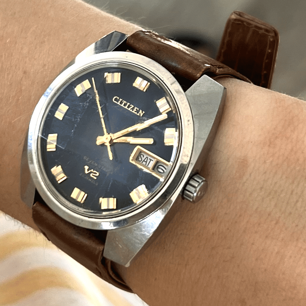 Reloj Citizen Seven Star V2 7200 72496-K Automático VIAJE A JAPÓN