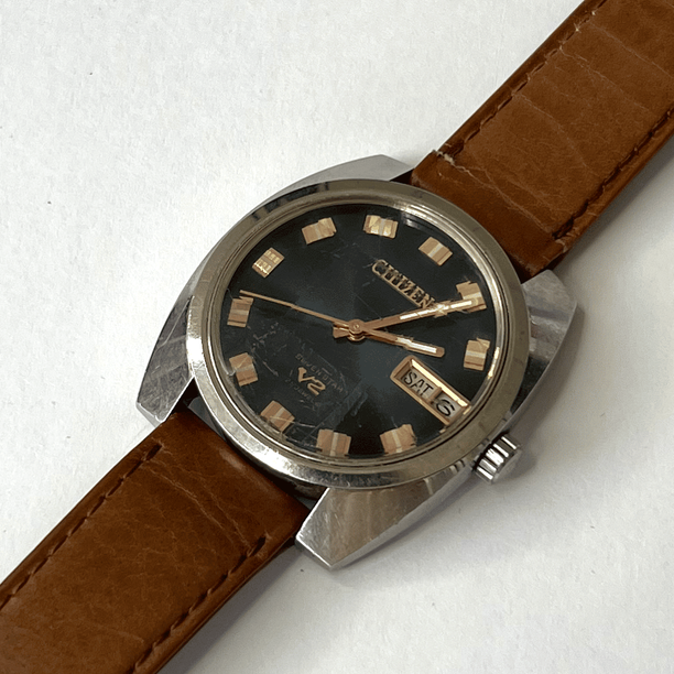 Reloj Citizen Seven Star V2 7200 72496-K Automático VIAJE A JAPÓN