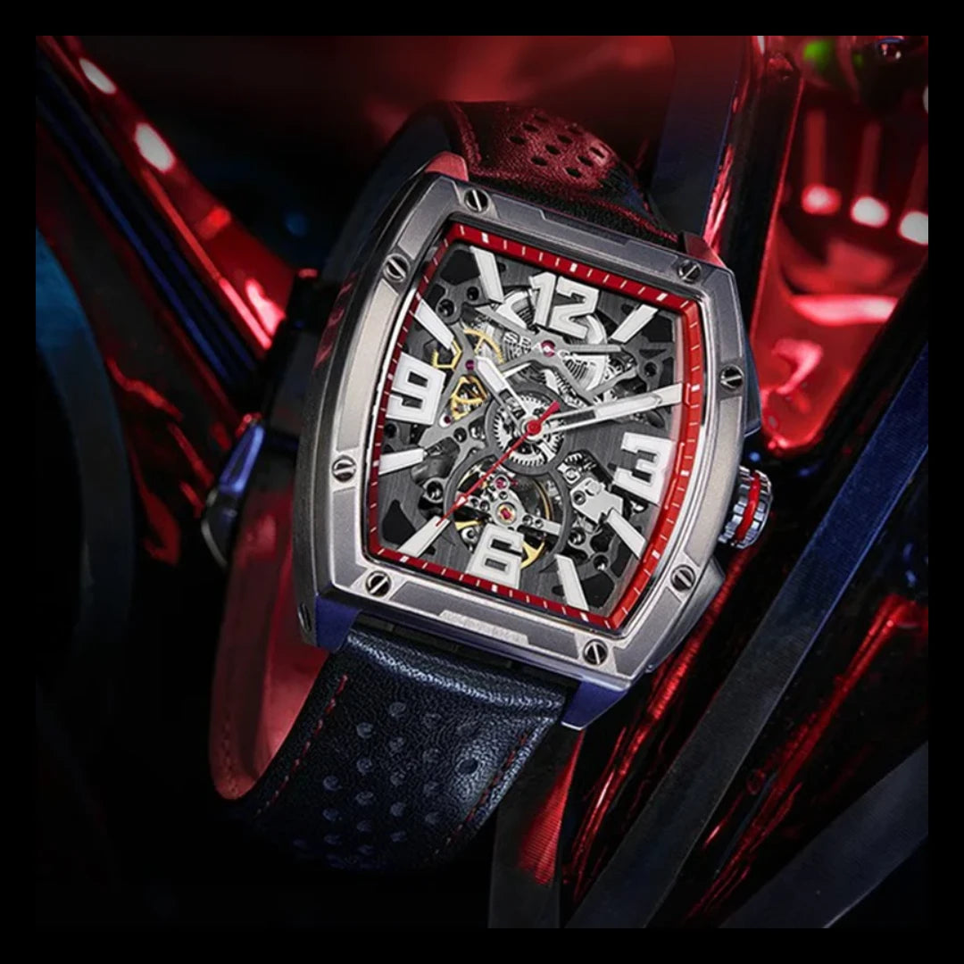Reloj Sea-Gull Street Fighter Barrel Skeleton Sporty 849.57.6166K Automático 40 mm