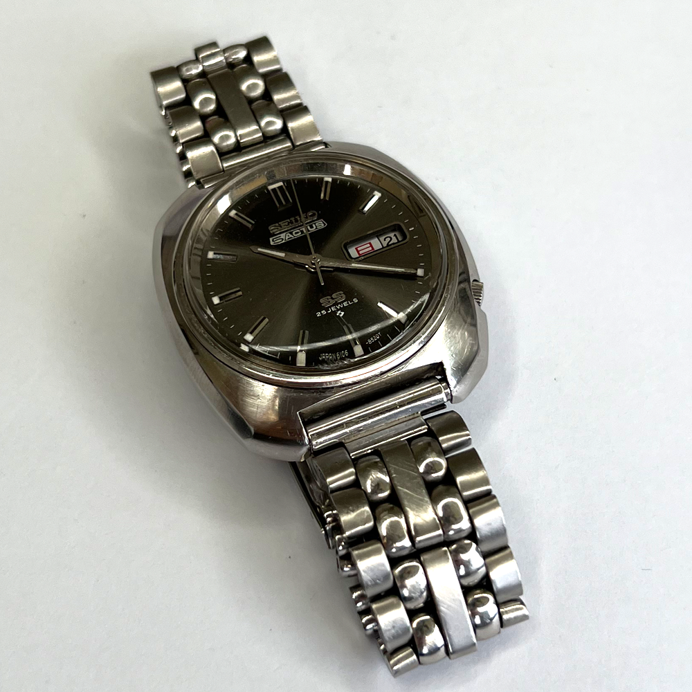 Reloj Seiko 5actus SS 6106-8470 Vintage VIAJE A JAPÓN