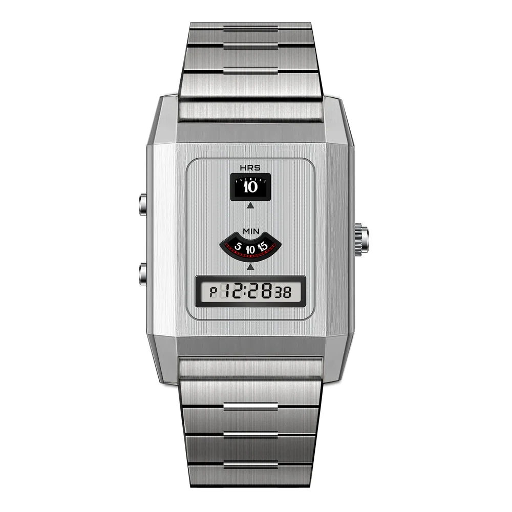 Reloj Benly Design Retro-C-0PO Silver LCD