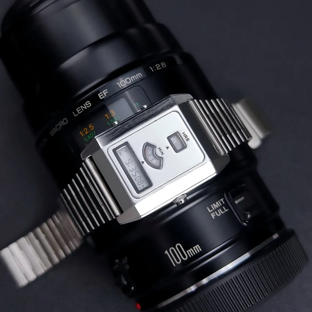 Reloj Benly Design Retro-C-0PO Silver LCD