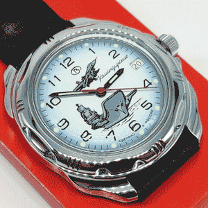 Reloj Vostok Komandirskie 211982 A Cuerda Made in Russia 40mm [EXCLUSIVO]