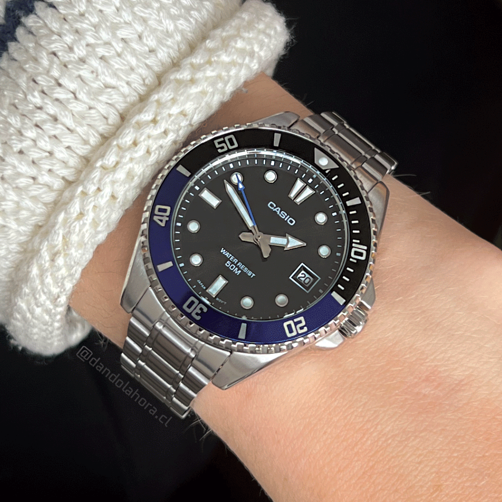 Mini Marlin Reloj Casio Mini Marlin Duro MDV-10D-1A2V Batman - Dando la Hora ...
