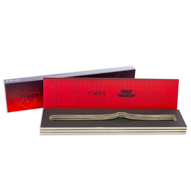 Reloj Timex Vintage T80 x Space Invaders TW2V30000 Plateado