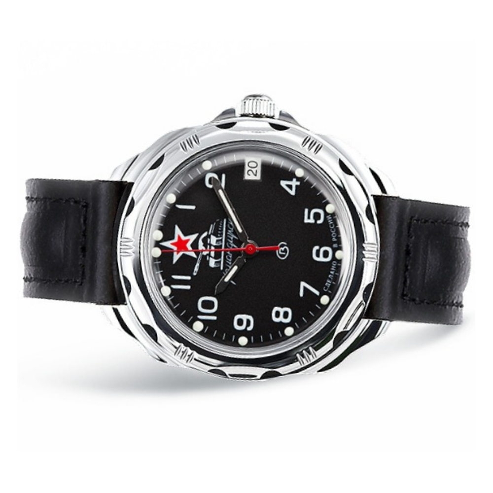Reloj Vostok Komandirskie 211306 Cuerda Made in Russia 40mm [EXCLUSIVO]