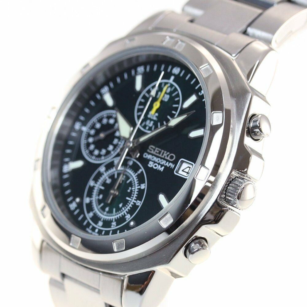 Reloj Seiko Chronograph SND411P1 Quartz Acero JDM 40mm
