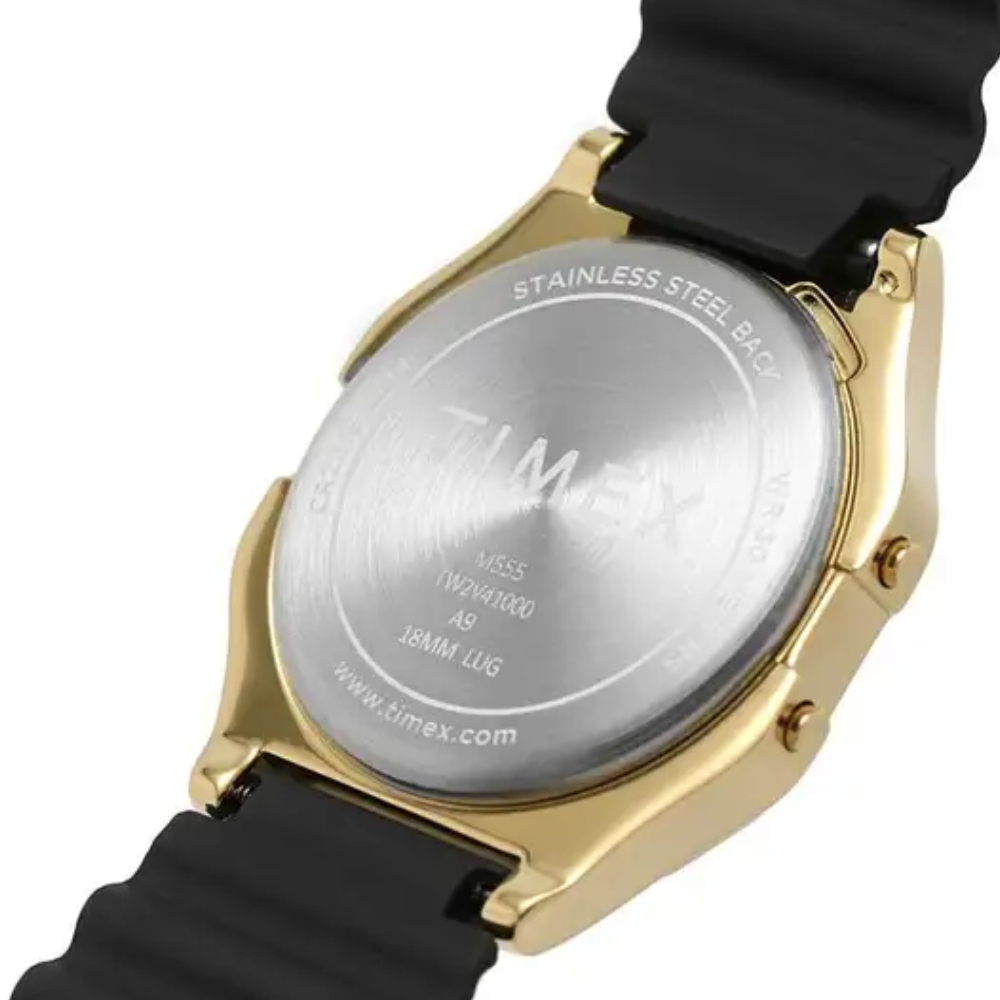 Reloj Timex Indiglo T80 Vintage TW2V41000 Dorado Digital