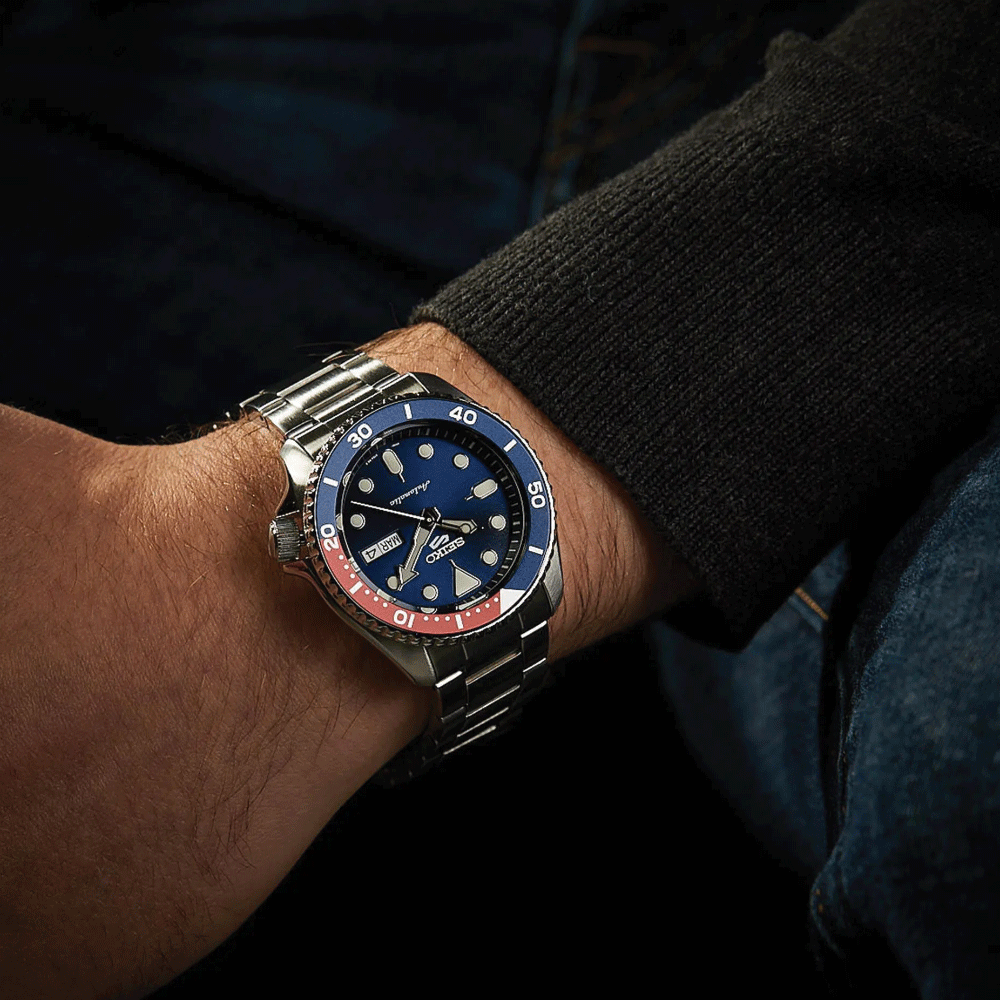 Reloj Seiko Análogo Automático SRPD53K1 Pepsi 42,5mm
