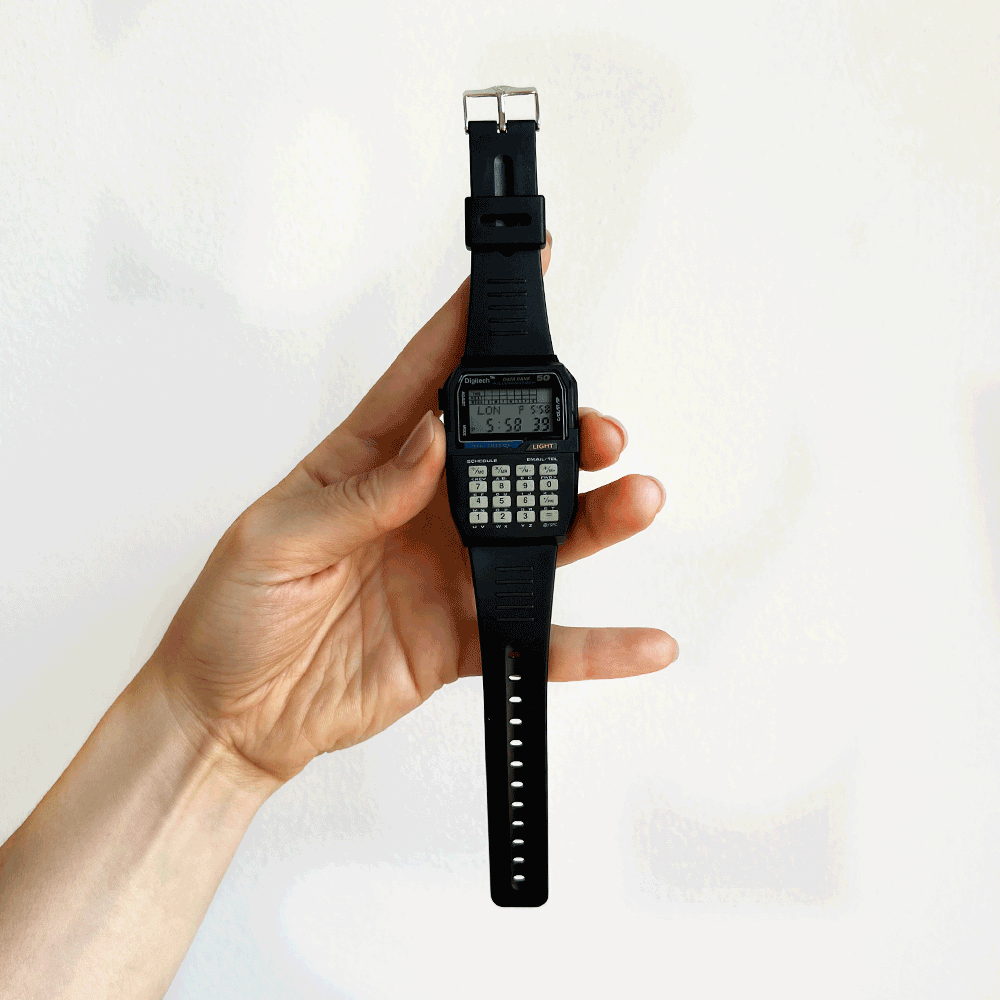 Reloj Digitech Data bank SEGUNDA MANO