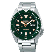 Reloj Seiko 5 Análogo Automático SRPD63K1 Verde Metálico 42,5mm
