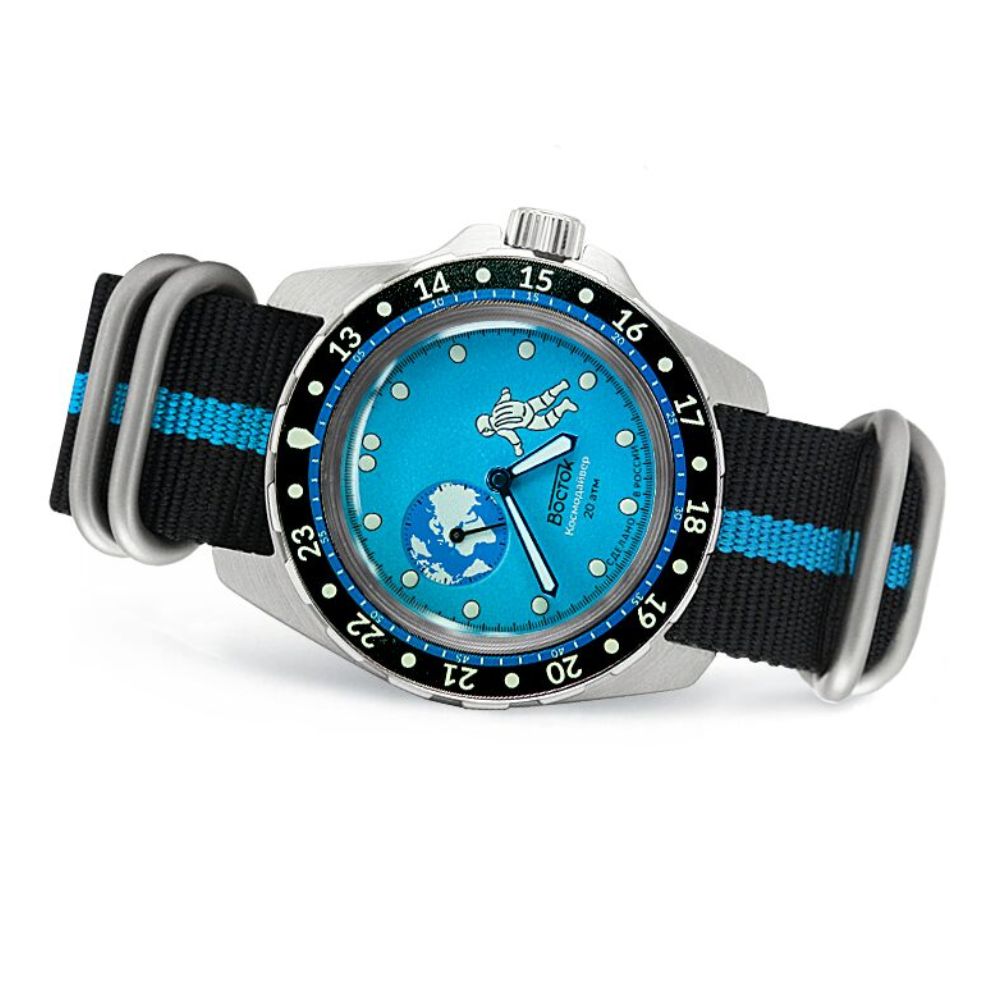 Reloj Vostok Cosmodiver Earth Dude 14031G Made in Russia