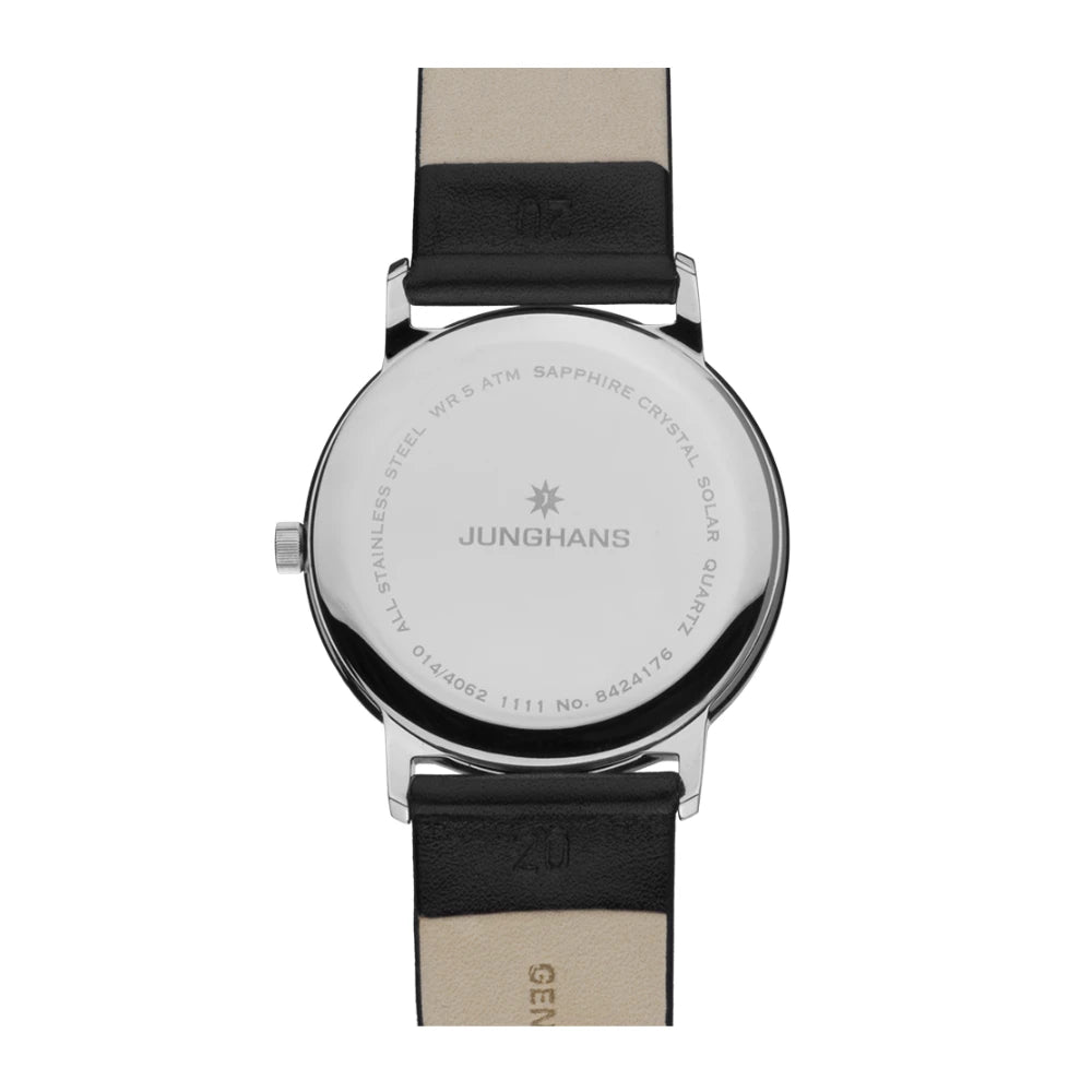 Reloj Junghans Milano Solar 14/4062.00 Negro 37mm
