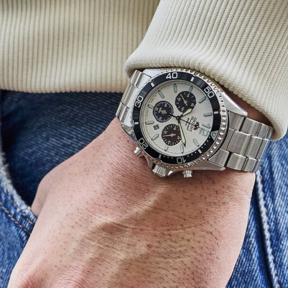 Reloj Orient RA-TX0203S10B Mako Chronograph Solar Sapphire 42,8mm