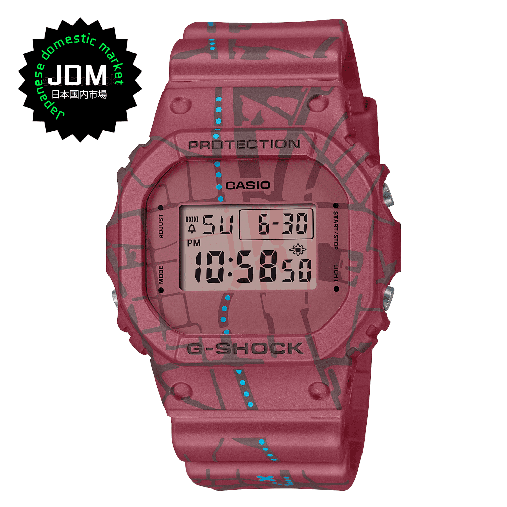 Reloj Casio G-Shock DW-5600SBY-4JR Shibuya Treasure Hunt JDM