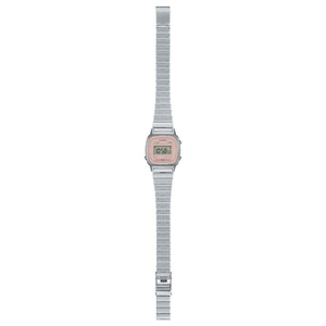 Reloj Casio Vintage LA670WEA-4A2EF Plateado/Rosado