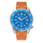 Reloj de buceo Squale 1521BLUEBL.PC Azul Correa de Cuero 42mm