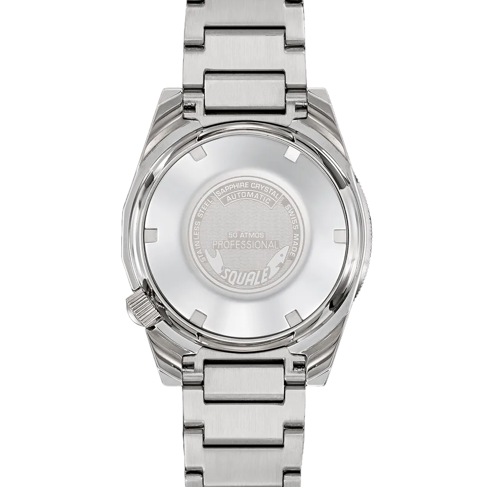 Reloj de buceo Squale 1521CL.SQ20L Negro 42 mm