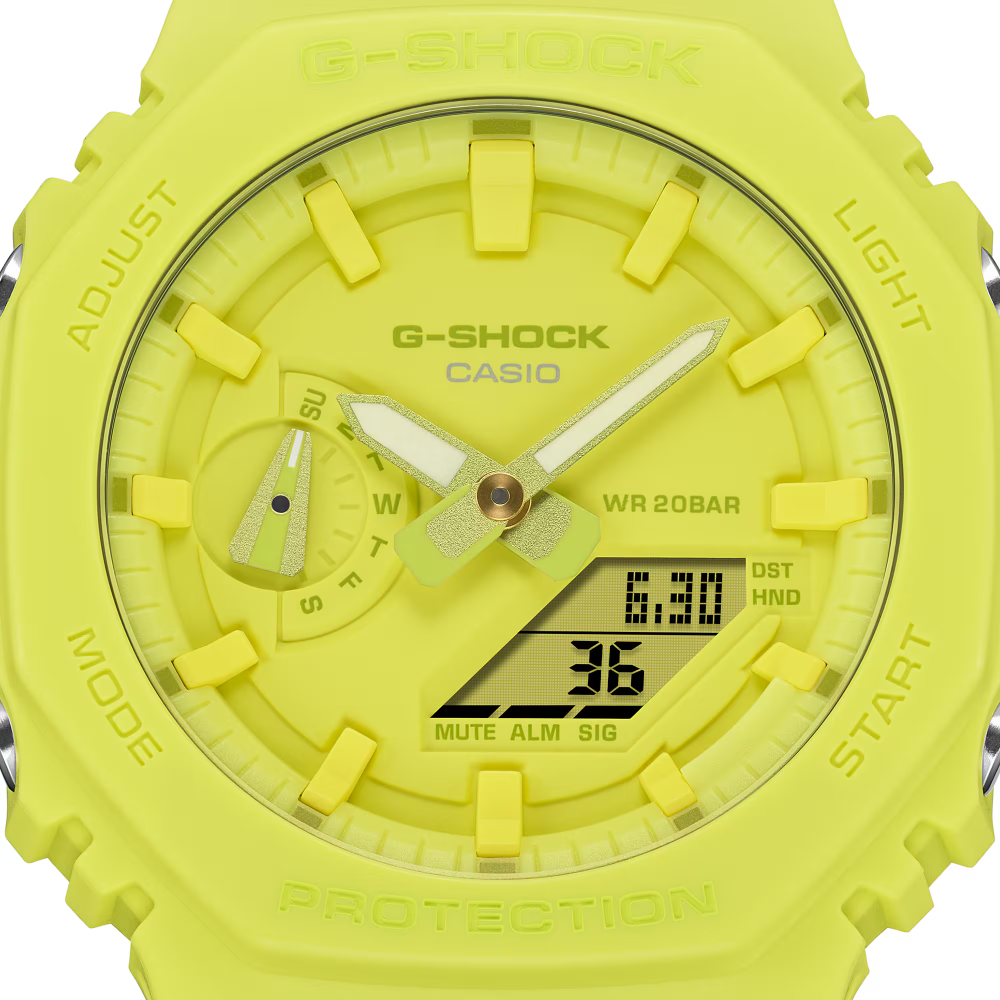 Reloj Casio G-Shock Royal Oak "Casioak" GA-2100-9A9ER Carbon Core Verde
