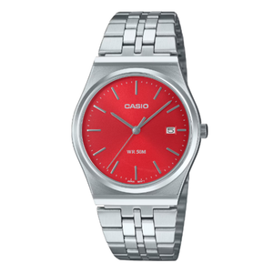 Reloj Casio Análogo MTP-B145D-4A2V Rojo 35mm