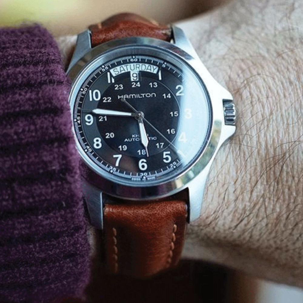 Reloj Hamilton H64455533 Khaki Field King Automático 40mm