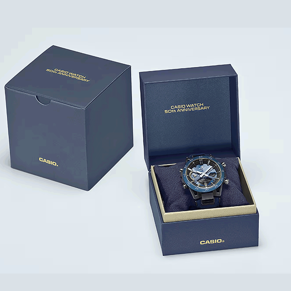 Reloj Casio Edifice ECB-2000SS-2A Bluetooth 50.º Aniversario Sapphire