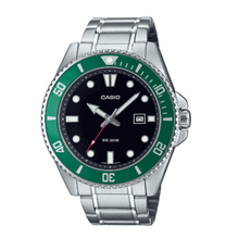 Reloj Casio Submariner Marlin Duro MDV-107D-3AV Kermit Buceo