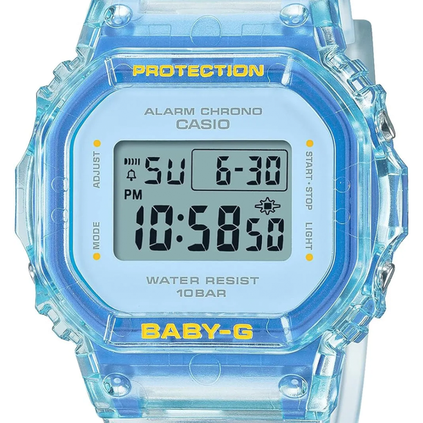 Reloj Casio Baby-G BGD-565SJ-2 Transparente 10BAR