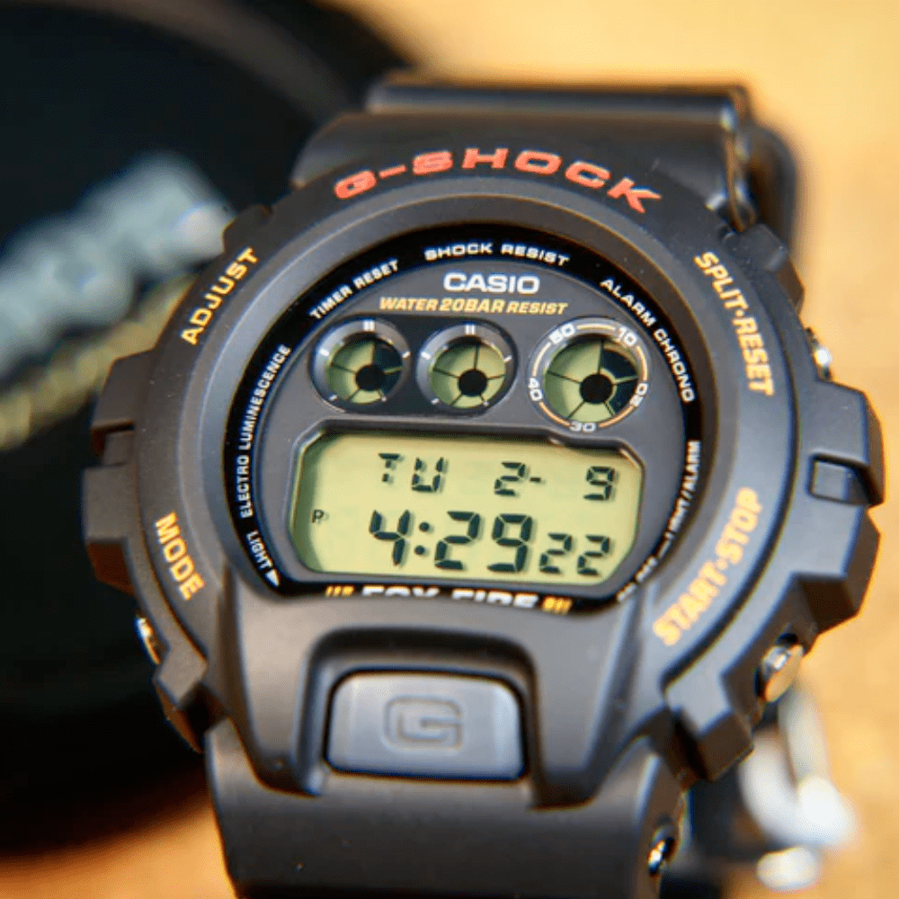 Reloj Casio G-Shock DW-6900B-9 Fox Fire Mercado Japonés JDM