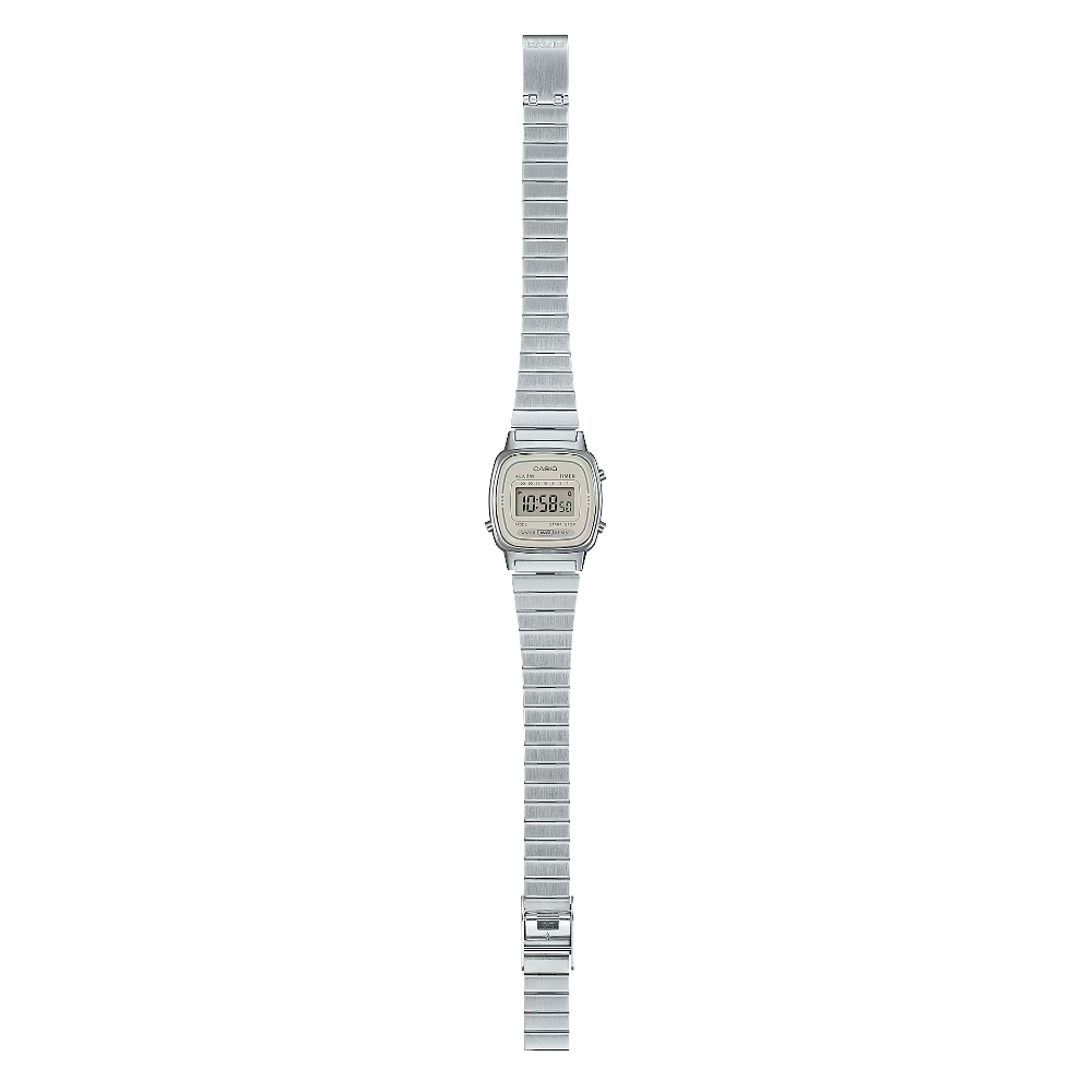 Reloj Casio Vintage LA-670WEA-8A Plateado