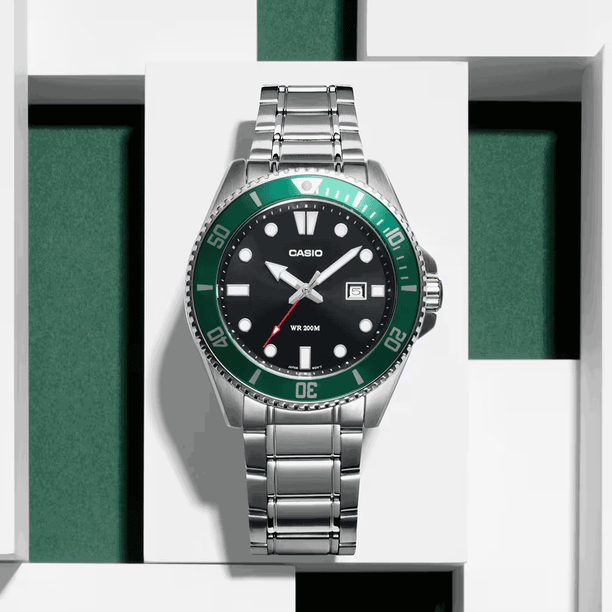 Reloj Casio Submariner Marlin Duro MDV 107D 3AVDF Buceo Dando la Hora Dando La Hora