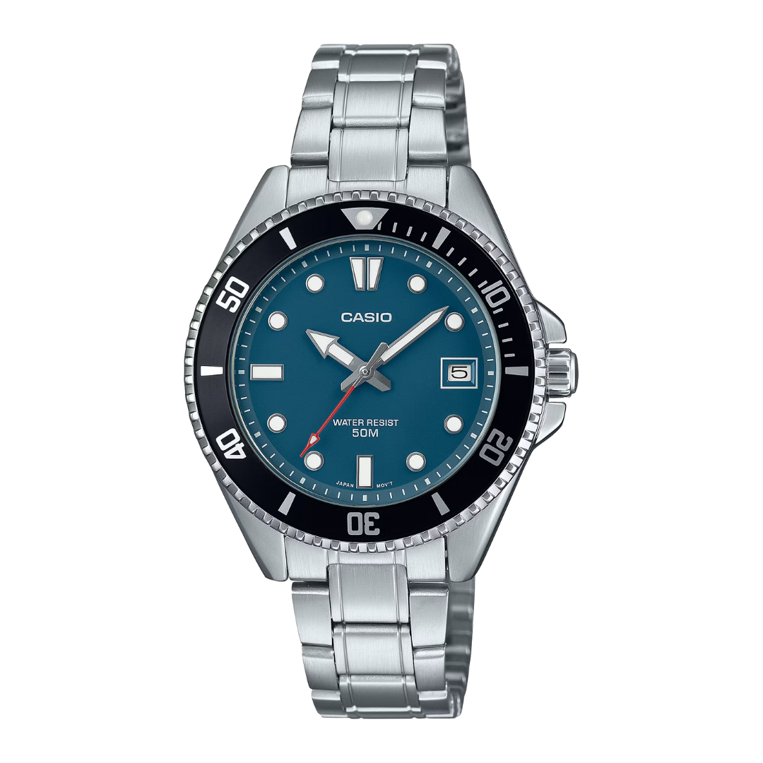 Mini Marlin Reloj Casio Mini Marlin Duro MDV-10D-2A1 Azul - Dando la Hora - Dando ...