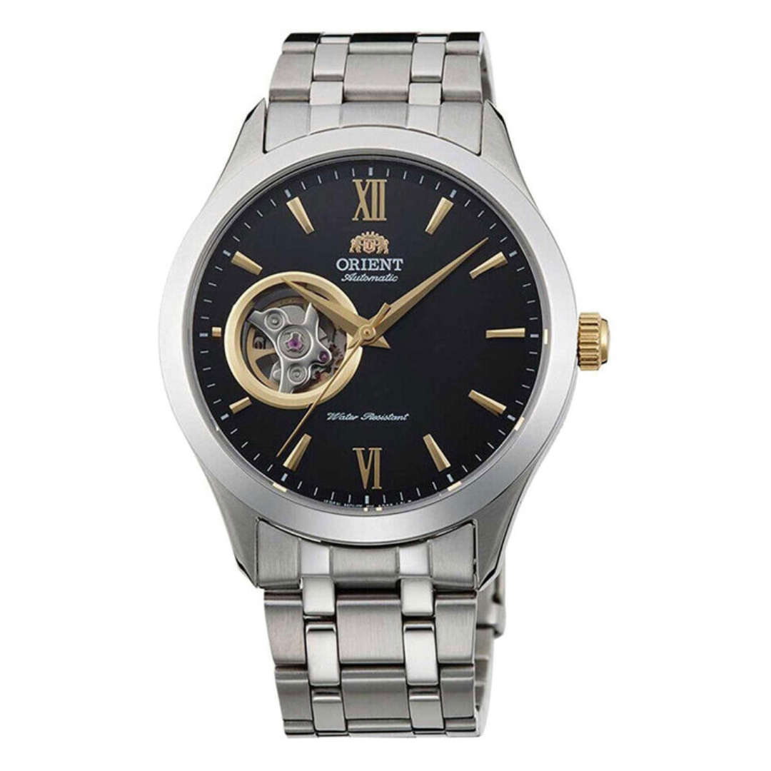 Reloj Orient TAG03002B Automático Open Heart Negro 38,5 mm