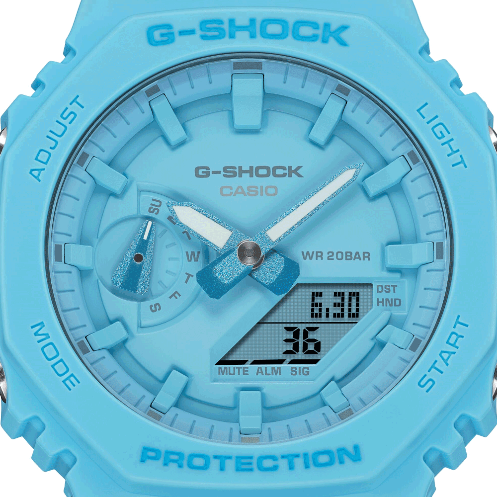 Reloj Casio G-Shock Royal Oak "Casioak" GA-2100-2A2 Carbon Core Azul