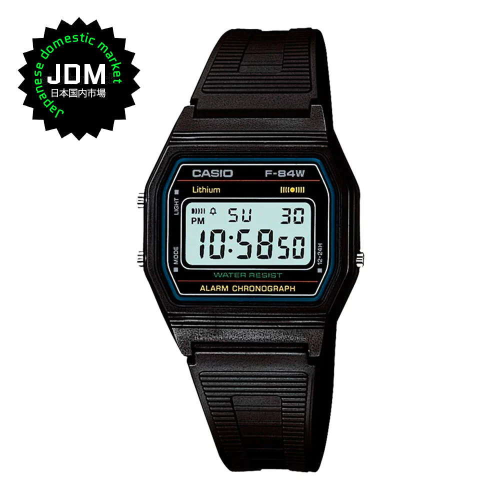Reloj Casio Vintage F 84W 1 Mercado Japones JDM Dando la Hora Dando La Hora
