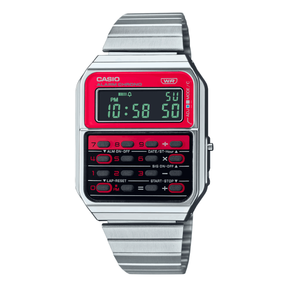 Reloj Calculadora Casio Vintage CA-500WE-4B Heritage