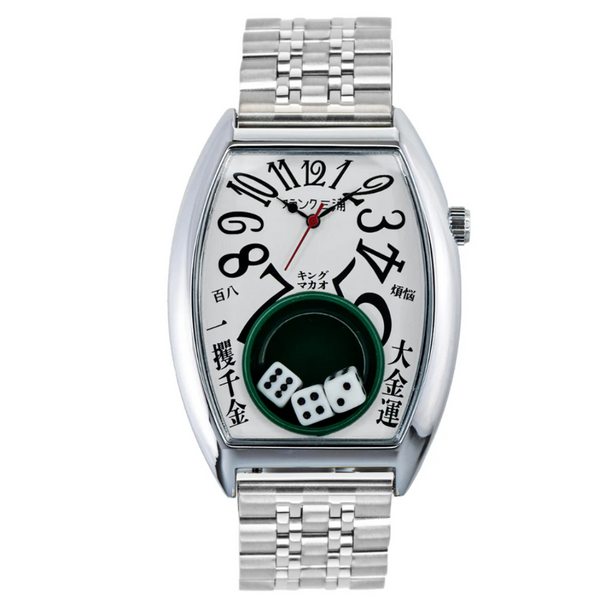 Reloj Análogo Frank Miura FM12-SVWHMB Life's a Gamble JDM