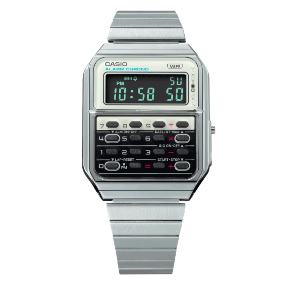 Reloj Calculadora Casio Vintage CA-500WE-7B Heritage