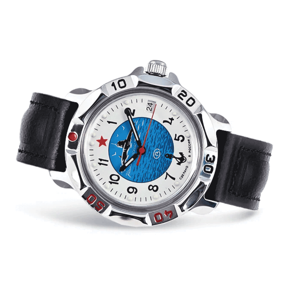 Reloj Vostok Komandirskie 811055 A Cuerda Made in Russia 40mm [EXCLUSIVO]